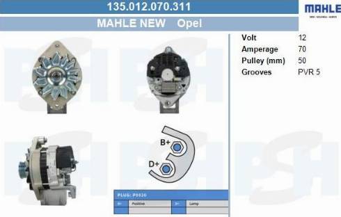 PSH 135.012.070.311 - Alternatore autozon.pro