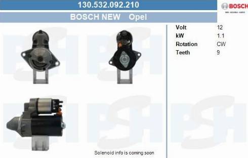 PSH 130.532.092.210 - Motorino d'avviamento autozon.pro