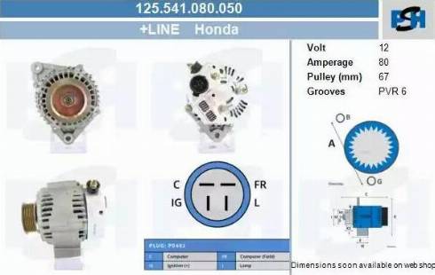 PSH 125.541.080.050 - Alternatore autozon.pro