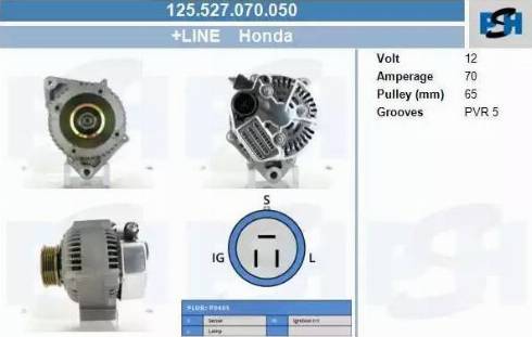 PSH 125.527.070.050 - Alternatore autozon.pro