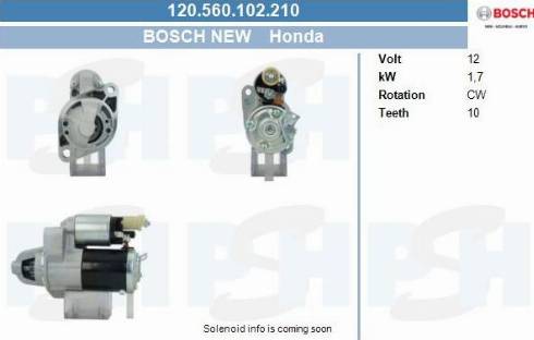 PSH 120.560.102.210 - Motorino d'avviamento autozon.pro