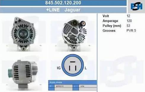 PSH 845.502.120.200 - Alternatore autozon.pro