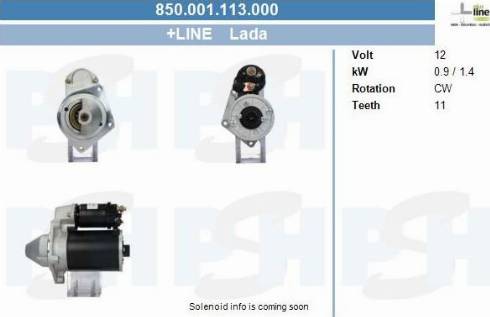 PSH 850.001.113.000 - Motorino d'avviamento autozon.pro