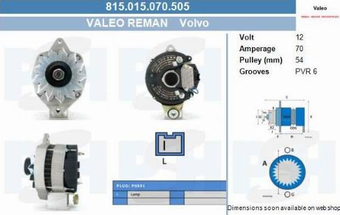 PSH 815.015.070.505 - Alternatore autozon.pro