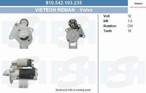 PSH 810.542.103.235 - Motorino d'avviamento autozon.pro