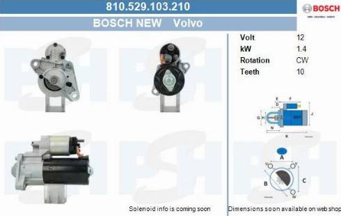 PSH 810.529.103.210 - Motorino d'avviamento autozon.pro