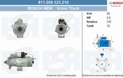 PSH 811.506.123.210 - Motorino d'avviamento autozon.pro