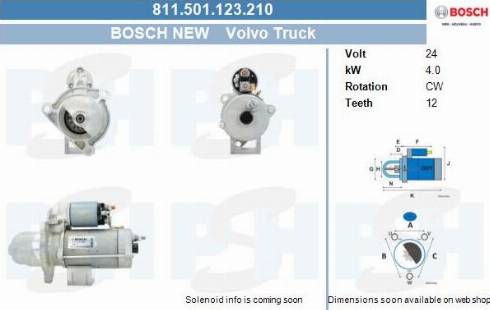 PSH 811.501.123.210 - Motorino d'avviamento autozon.pro