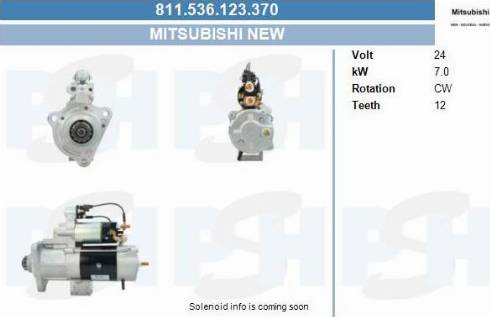 PSH 811.536.123.370 - Motorino d'avviamento autozon.pro