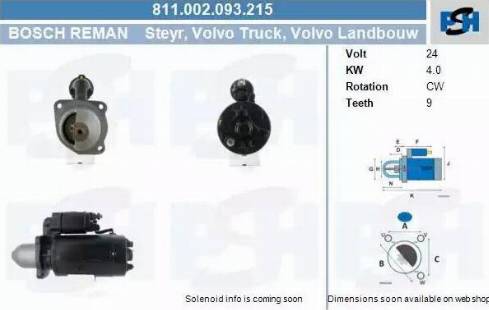 PSH 811.002.093.215 - Motorino d'avviamento autozon.pro