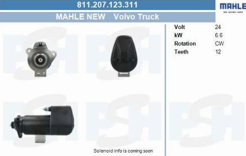 PSH 811.207.123.311 - Motorino d'avviamento autozon.pro