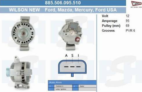 PSH 885.506.095.510 - Alternatore autozon.pro