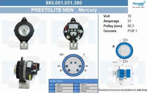 PSH 885.001.051.380 - Alternatore autozon.pro