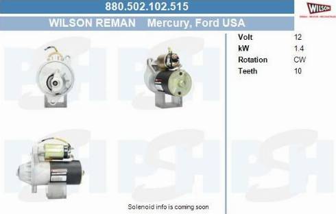 PSH 880.502.102.515 - Motorino d'avviamento autozon.pro