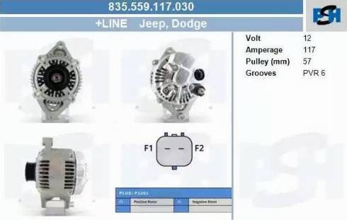 PSH 835.559.117.030 - Alternatore autozon.pro