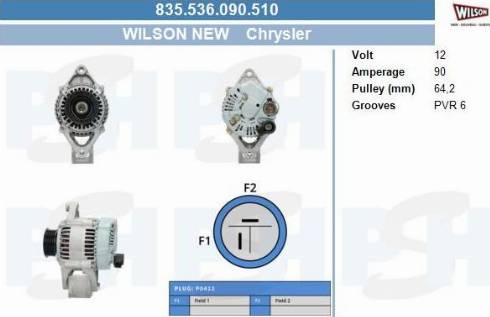 PSH 835.536.090.510 - Alternatore autozon.pro