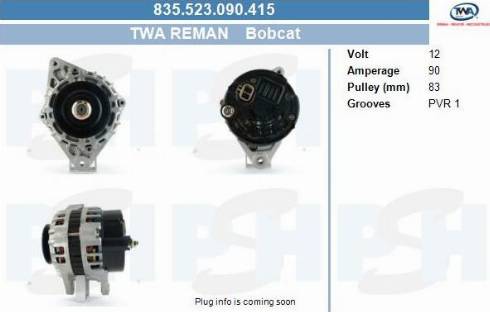 PSH 835.523.090.415 - Alternatore autozon.pro