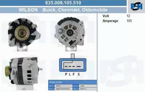 PSH 835.009.105.510 - Alternatore autozon.pro