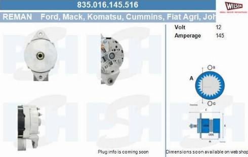 PSH 835.016.145.516 - Alternatore autozon.pro