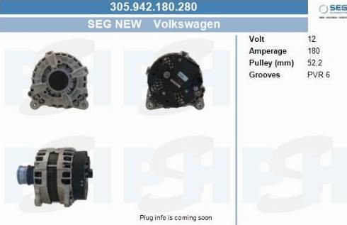 PSH 305.942.180.280 - Alternatore autozon.pro