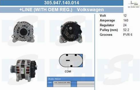 PSH 305.947.140.014 - Alternatore autozon.pro