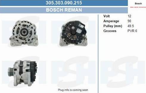 PSH 305.303.090.215 - Alternatore autozon.pro