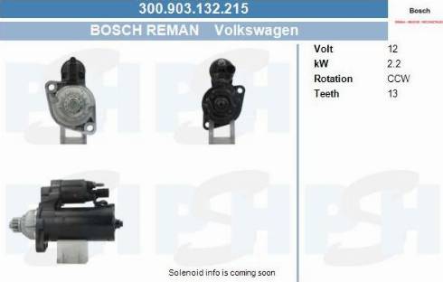 PSH 300.903.132.215 - Motorino d'avviamento autozon.pro