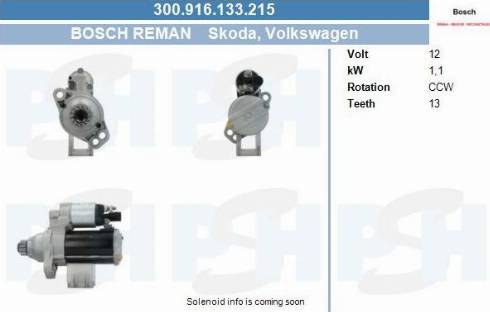 PSH 300.916.133.215 - Motorino d'avviamento autozon.pro