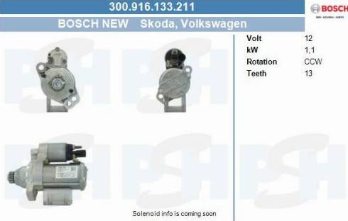 PSH 300.916.133.211 - Motorino d'avviamento autozon.pro