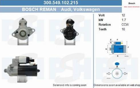 PSH 300.549.102.215 - Motorino d'avviamento autozon.pro