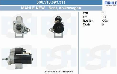 PSH 300.510.093.311 - Motorino d'avviamento autozon.pro