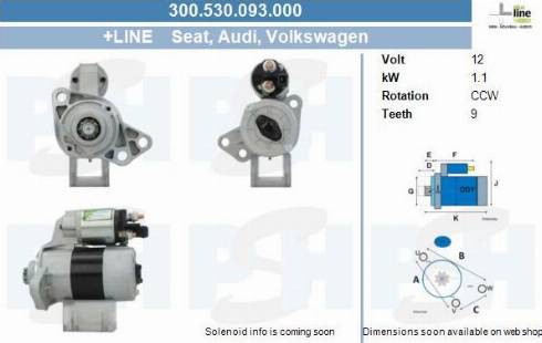 PSH 300.530.093.000 - Motorino d'avviamento autozon.pro