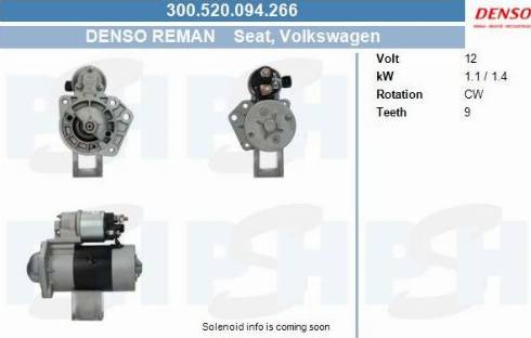 PSH 300.520.094.266 - Motorino d'avviamento autozon.pro