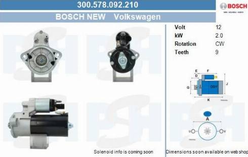 PSH 300.578.092.210 - Motorino d'avviamento autozon.pro