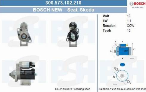 PSH 300.573.102.210 - Motorino d'avviamento autozon.pro