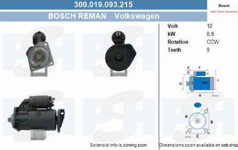 PSH 300.019.093.215 - Motorino d'avviamento autozon.pro