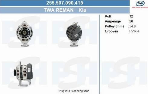 PSH 255.507.090.415 - Alternatore autozon.pro