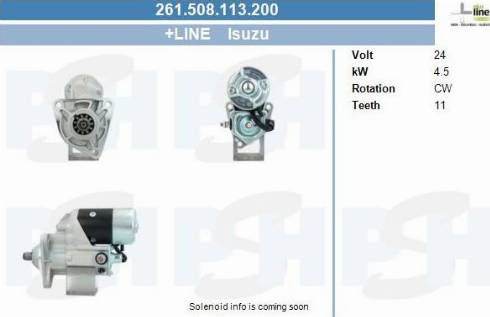 PSH 261.508.113.200 - Motorino d'avviamento autozon.pro