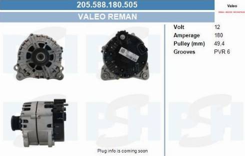 PSH 205.588.180.505 - Alternatore autozon.pro