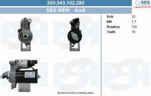 PSH 200.543.102.280 - Motorino d'avviamento autozon.pro