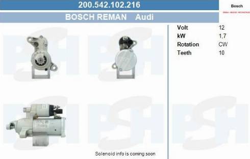 PSH 200.542.102.216 - Motorino d'avviamento autozon.pro