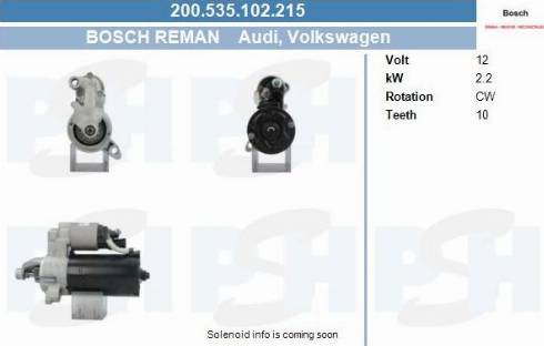 PSH 200.535.102.215 - Motorino d'avviamento autozon.pro