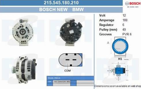 PSH 215.545.180.210 - Alternatore autozon.pro