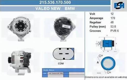 PSH 215.536.170.500 - Alternatore autozon.pro