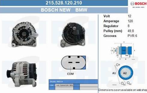 PSH 215.528.120.210 - Alternatore autozon.pro