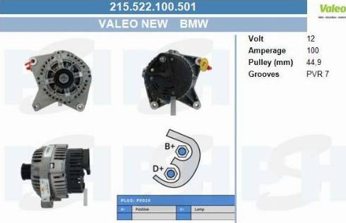 PSH 215.522.100.501 - Alternatore autozon.pro