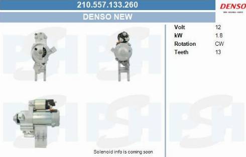 PSH 210.557.133.260 - Motorino d'avviamento autozon.pro