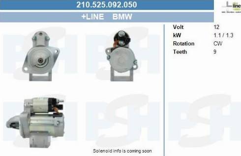 PSH 210.525.092.050 - Motorino d'avviamento autozon.pro