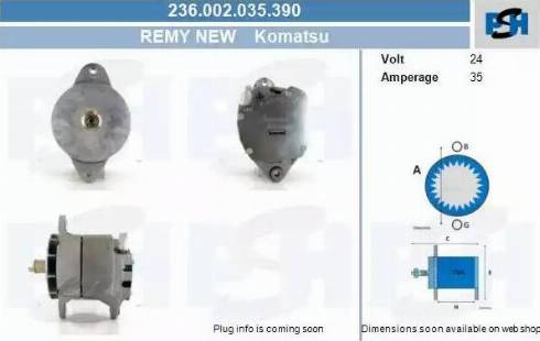 PSH 236.002.035.390 - Alternatore autozon.pro