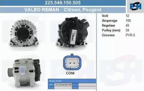 PSH 225.549.150.505 - Alternatore autozon.pro